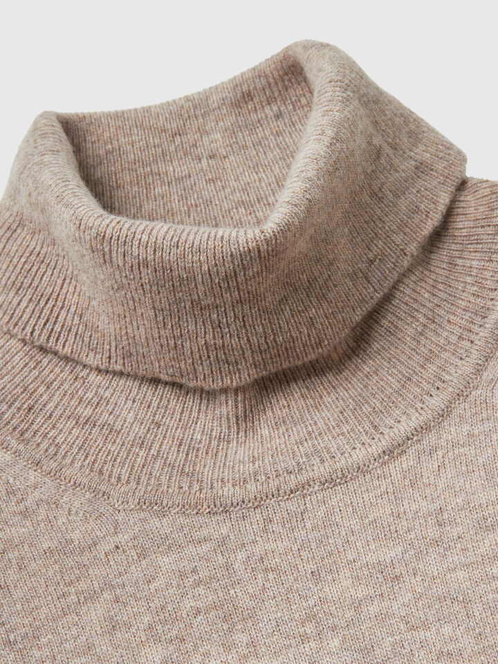 TURTLE NECK SWEATER Men image number 7